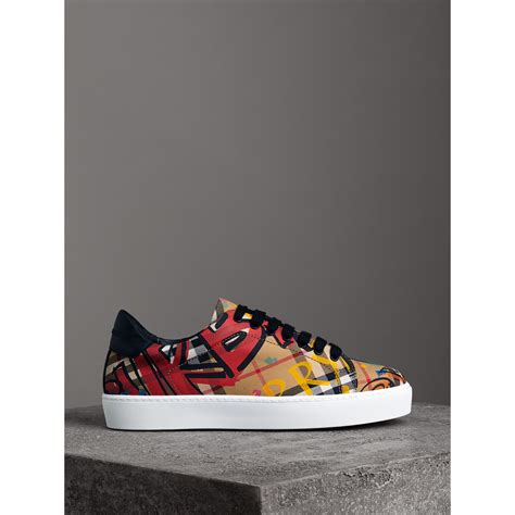 Street Style Redefined: The Burberry Graffiti Sneaker Collection